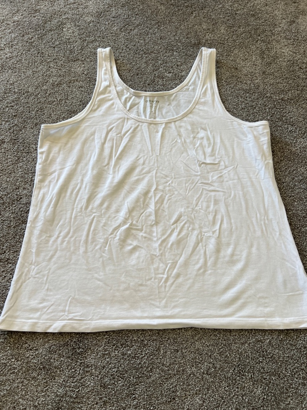 Old Navy Women’s Tank Top Trio - Black, White, Brown - Picture 5 of 9